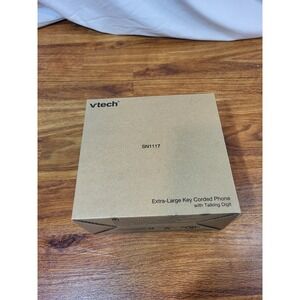 VTech SN1117 Amplified Corded Phone W/Answer Machine Elderly Friendly